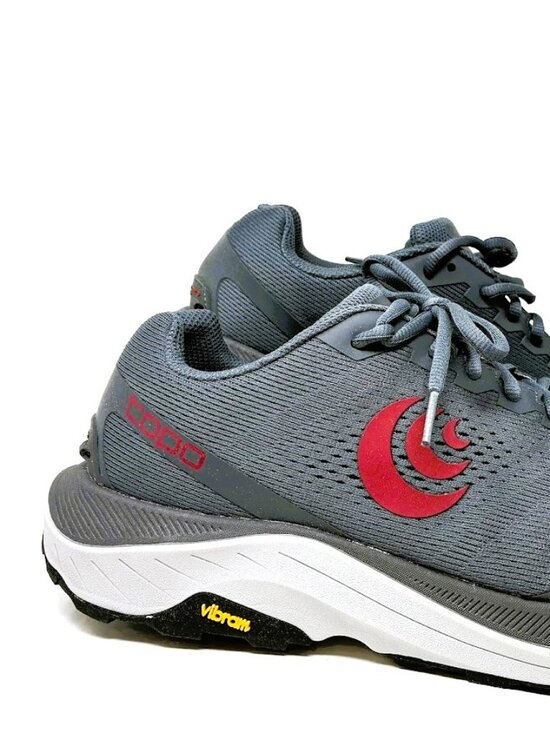 Topo Athletic Ultraventure 3 Men\'s 11.5 WIDE Grey Red Trail Running Shoes NIB main image 6